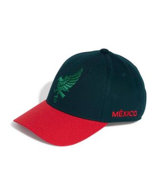 Men's and Women's Green/Red Mexico National Team Eagle Baseball Adjustable Hat