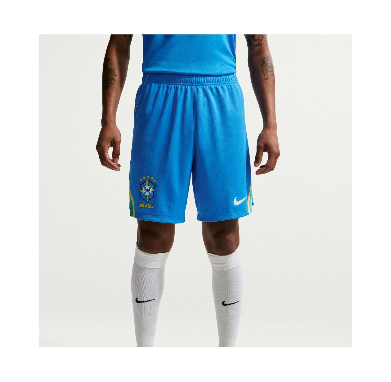 Men's Blue Brazil National Team 2026 Home Stadium Replica Shorts