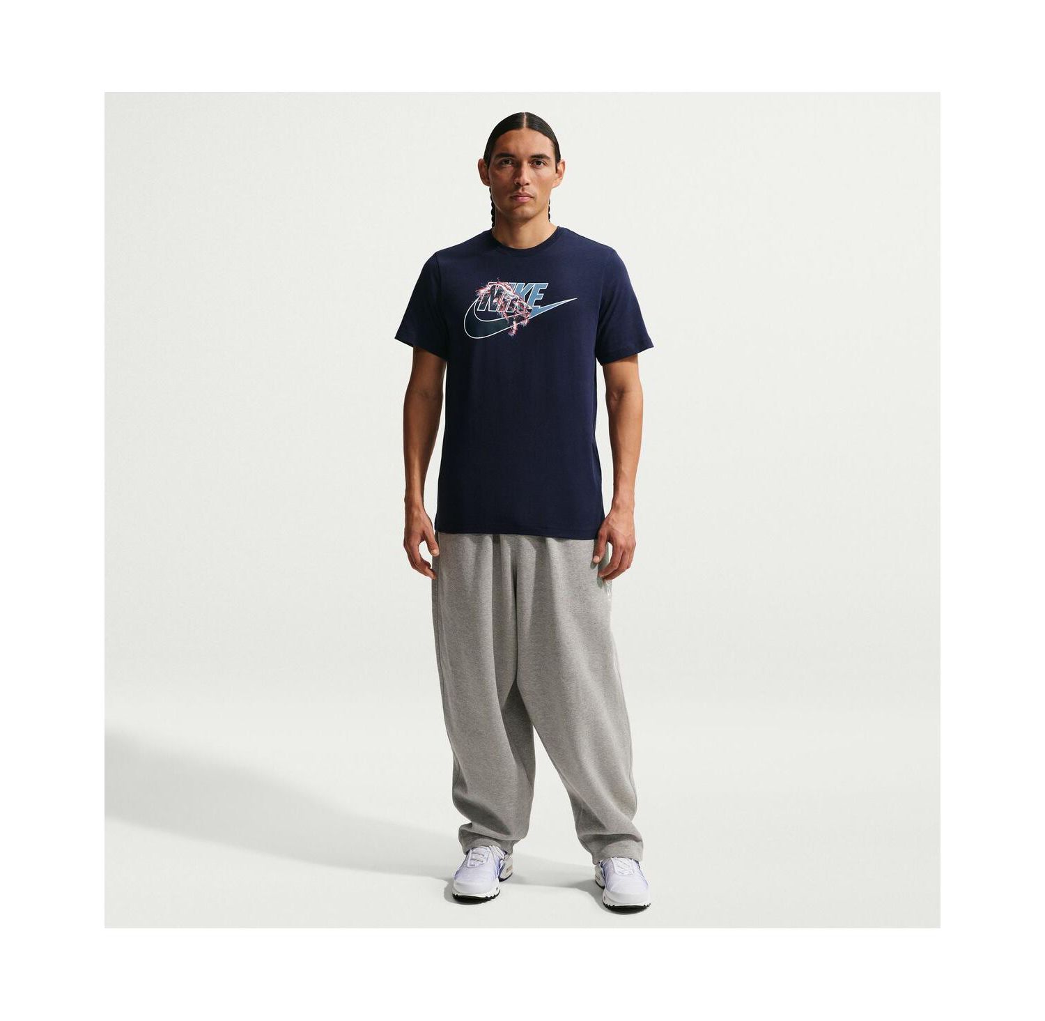 Men's Navy England National Team Futura T-Shirt