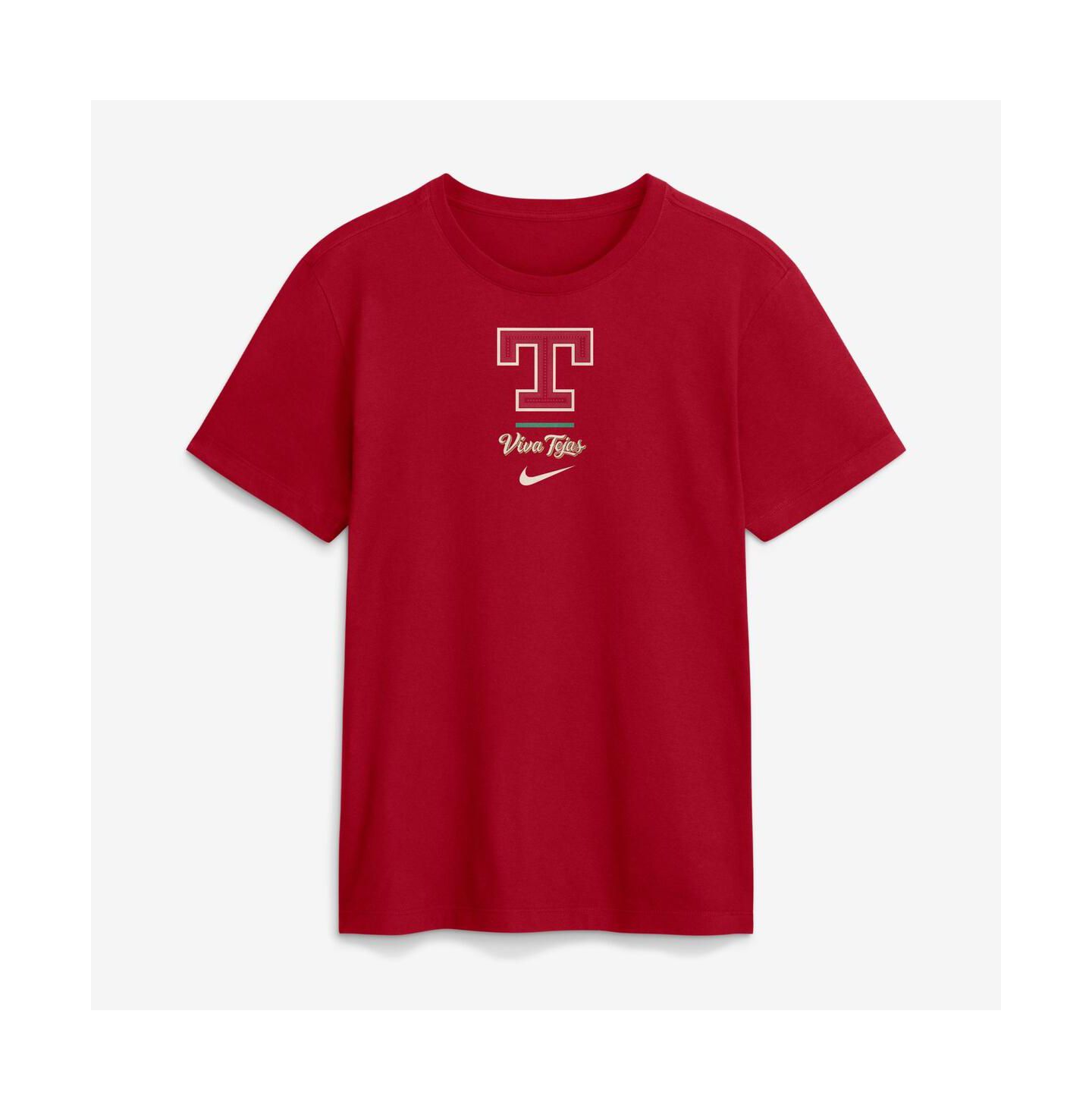 Мужская футболка Nike Red Texas Rangers 2026 City Connect 2-Hit — фото 2