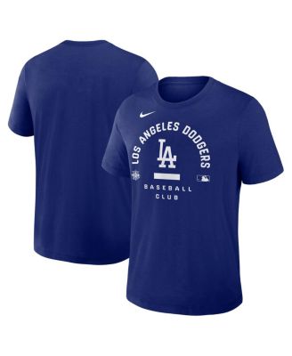 Men's Royal Los Angeles Dodgers Authentic Collection Early&nbsp;Work Tri-Blend Dri-FIT T-Shirt