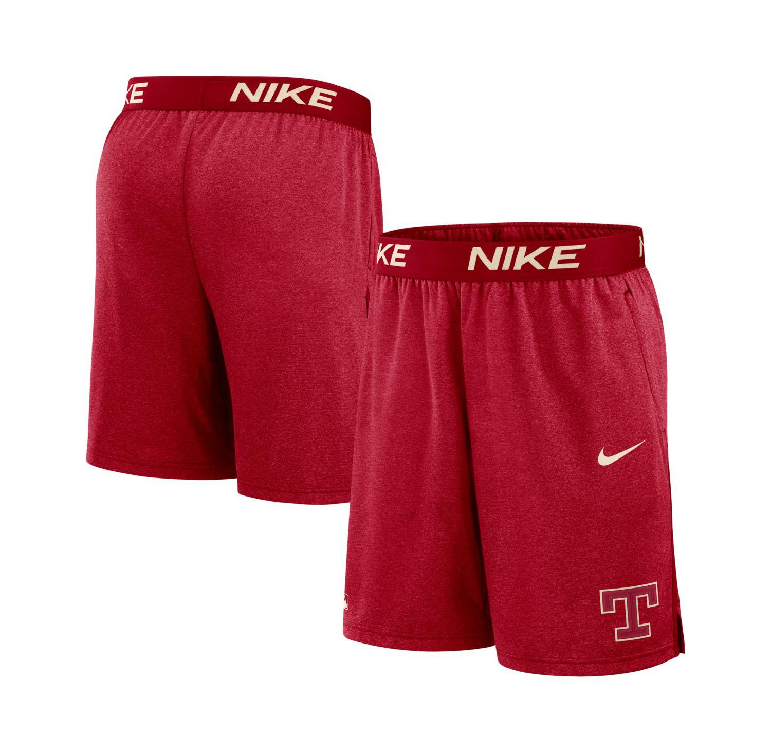 Men's Red Texas Rangers 2026 City Connect Authentic Collection Dri-FIT Knit Shorts