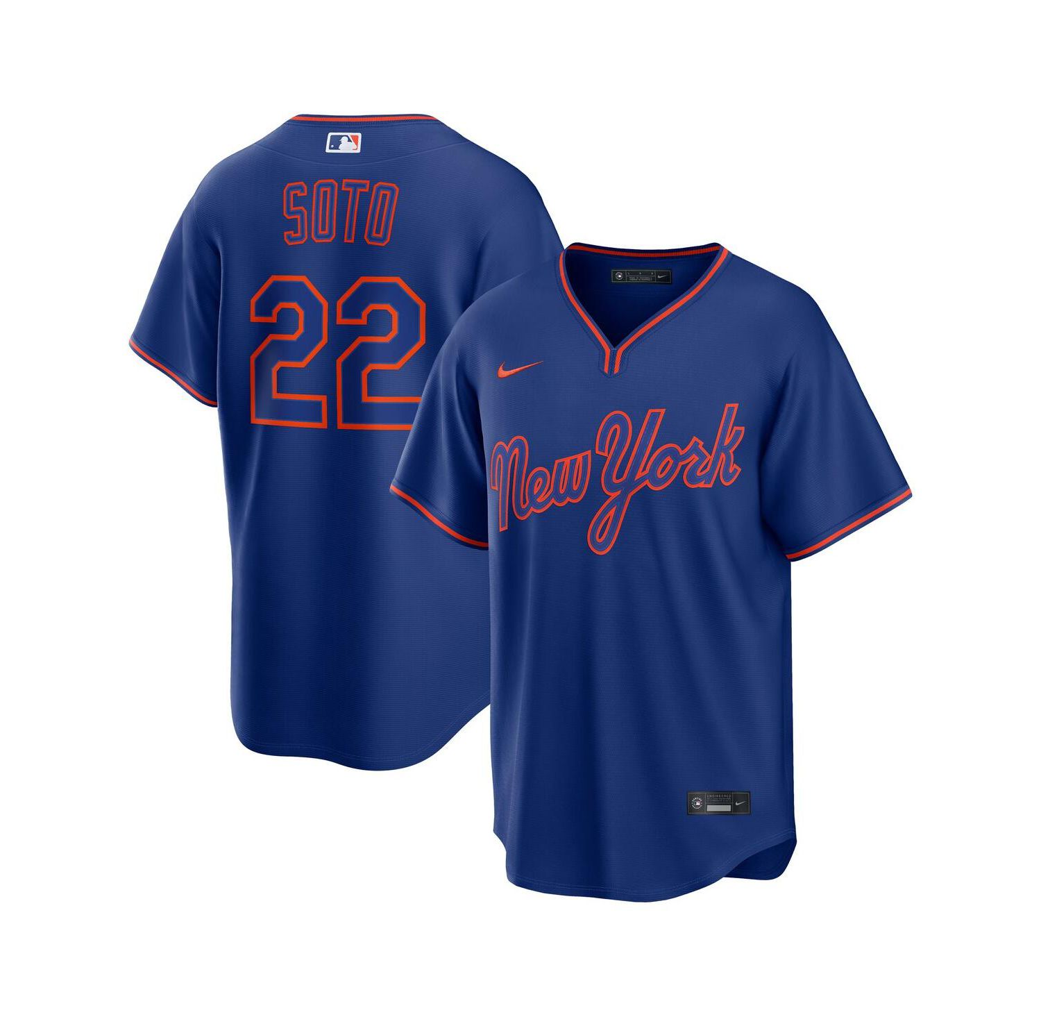 Men's Juan Soto Royal New York Mets Alternate Replica Jersey