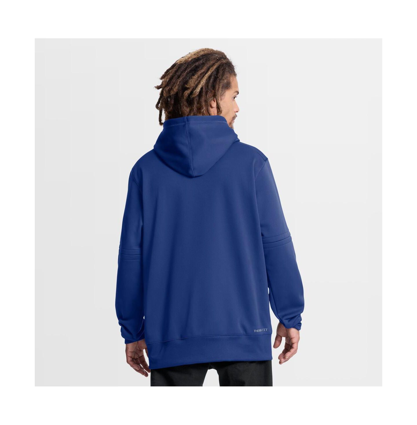 Мужское худи Nike Chicago Cubs Authentic Collection Therma-FIT, Royal — фото 4