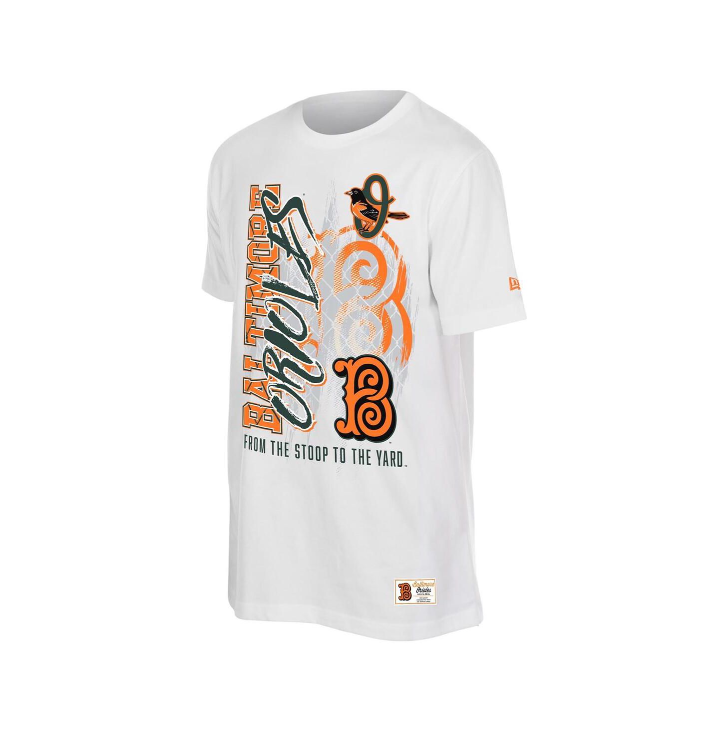 Мужская футболка New Era White Baltimore Orioles 2026 City Connect Photo Real — фото 3
