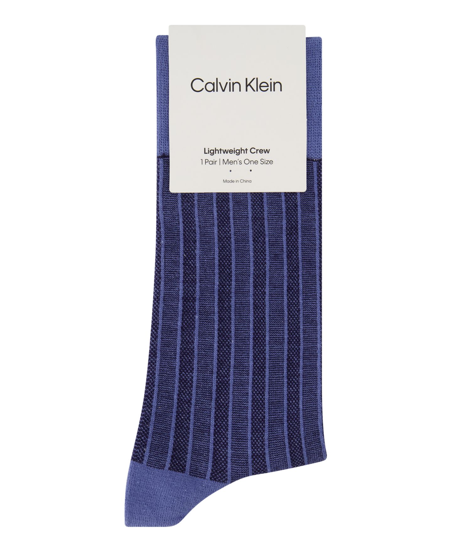 Носки для мужчин, средней высоты — Calvin Klein, цвет: Синий — фото 4