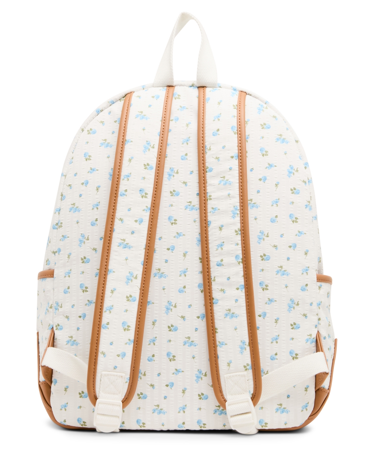 Madden Girl Lynxss Seersucker Dome Medium Backpack and Lunchbox Set