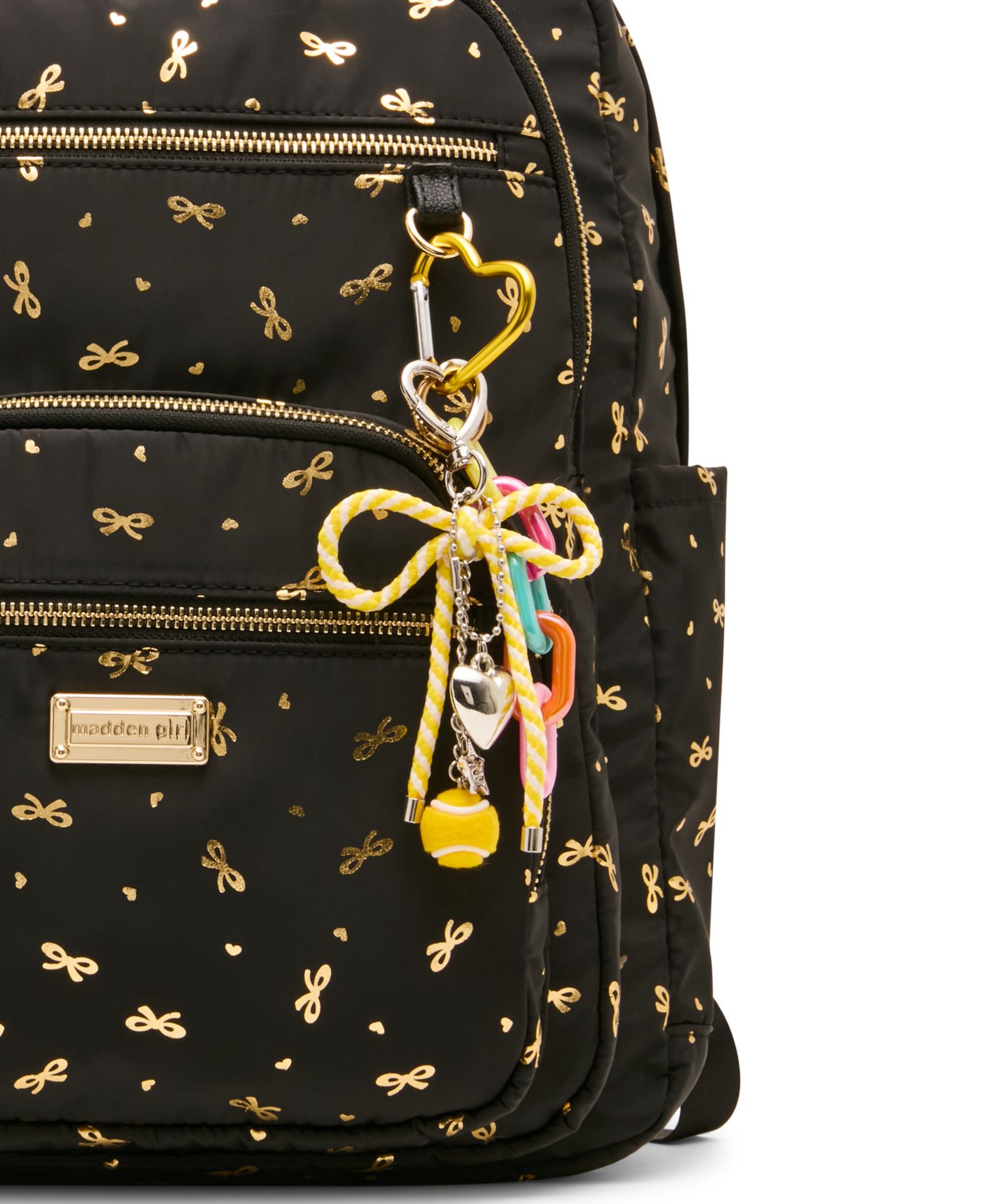 Heart Clasp Bag Charm