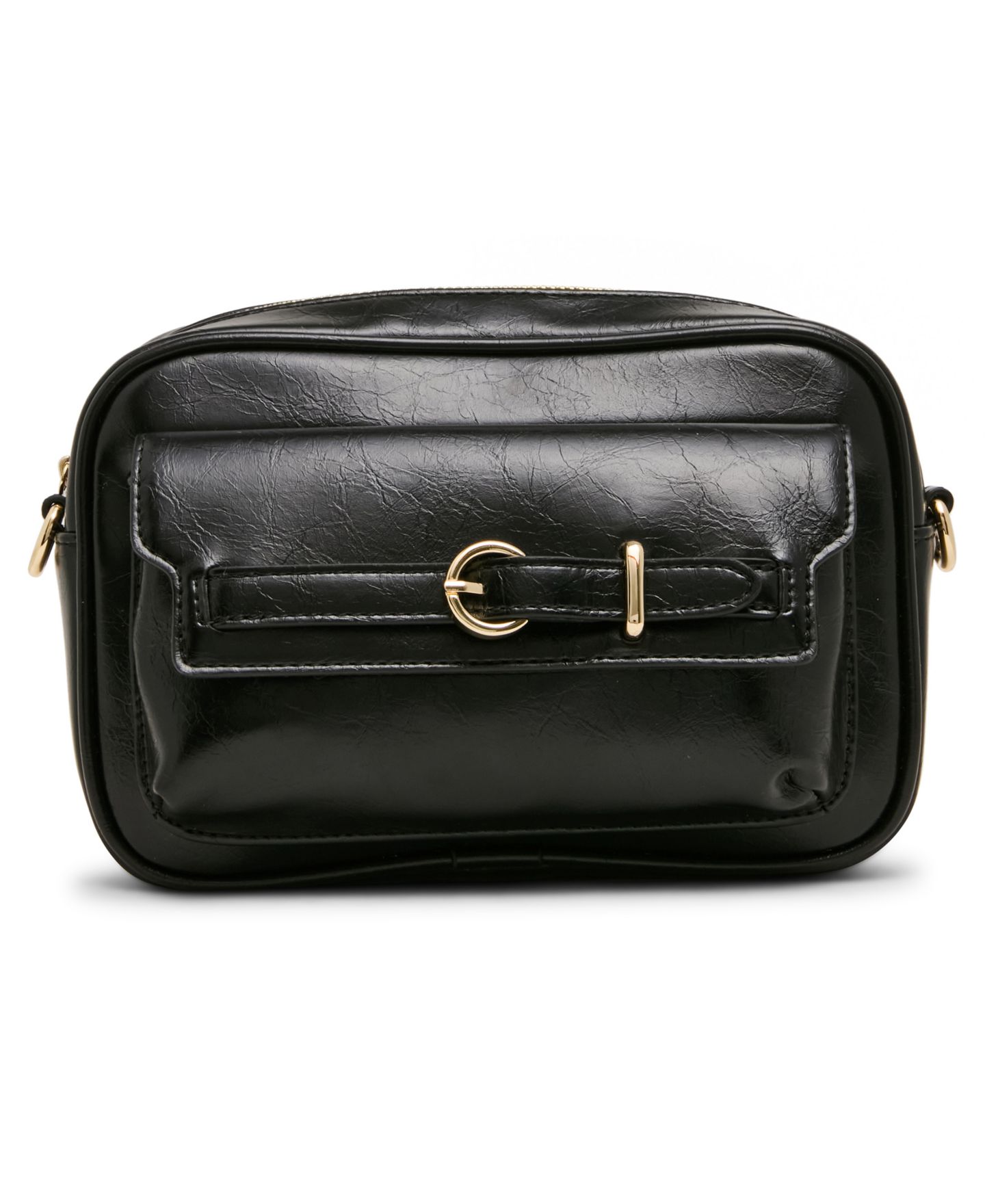 Женская сумка Madden Girl Maryc Small Crossbody Camera Handbag, цвет: Чёрный — фото 1