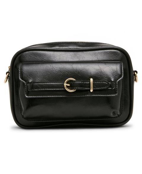 Женская сумка Madden Girl Maryc Small Crossbody Camera Handbag, цвет: Чёрный
