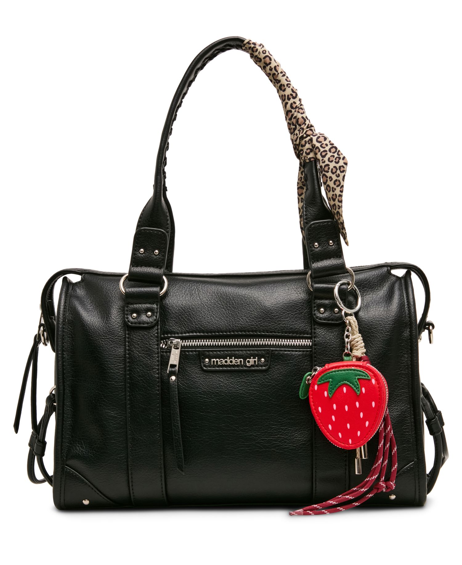 Vander Medium Scarf Detail Bowler Handbag