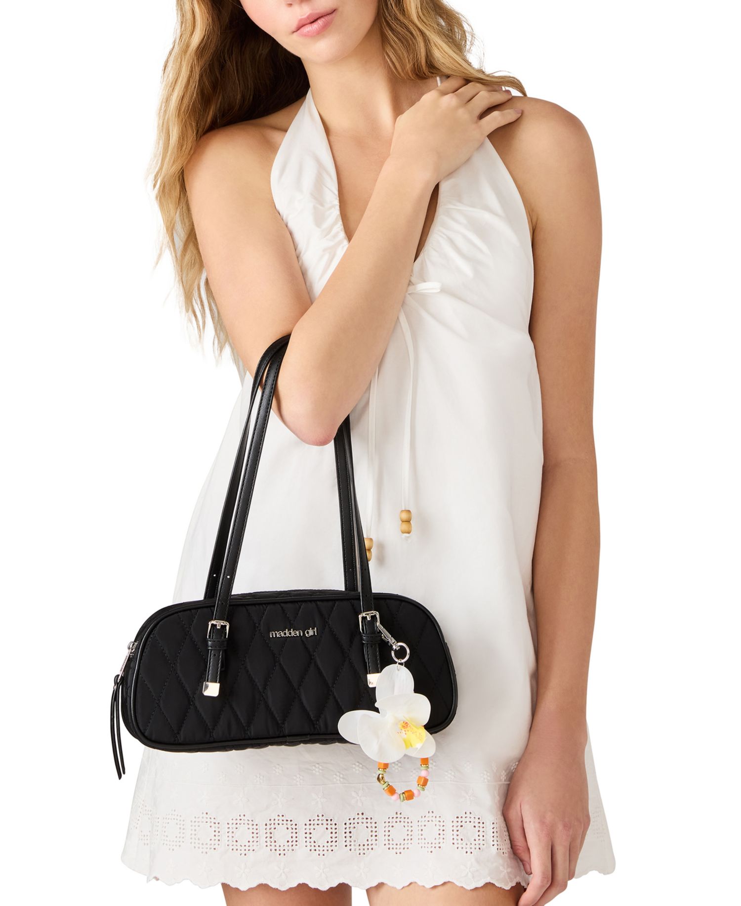 Jason Quilted Small Shoulder Handbag