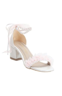 Women's Moana Lace Bridal Low Heel Sandals