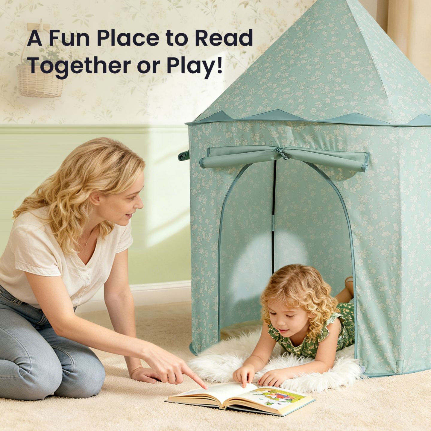 Детская игрушка Tiny Land Indoor-Foldable Play Tent, Ages 2+ — фото 7