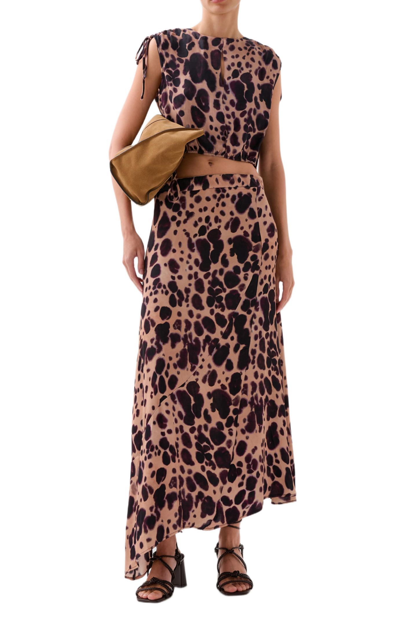Женский топ Scalpers Paleleo Print, цвет: Animalprint — фото 2