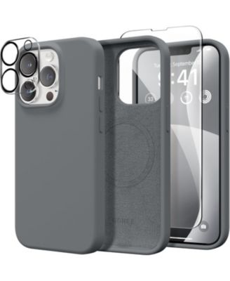 Magnetic for iPhone 13 Pro Max Case, Compatible with MagSafe, Silicone Shockproof Anti-Scratch Protective Phone Case