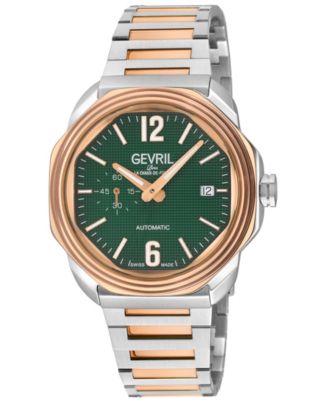 Men's Roosevelt Swiss Automatic Two tone IPRG/SS Bracelet Watch
