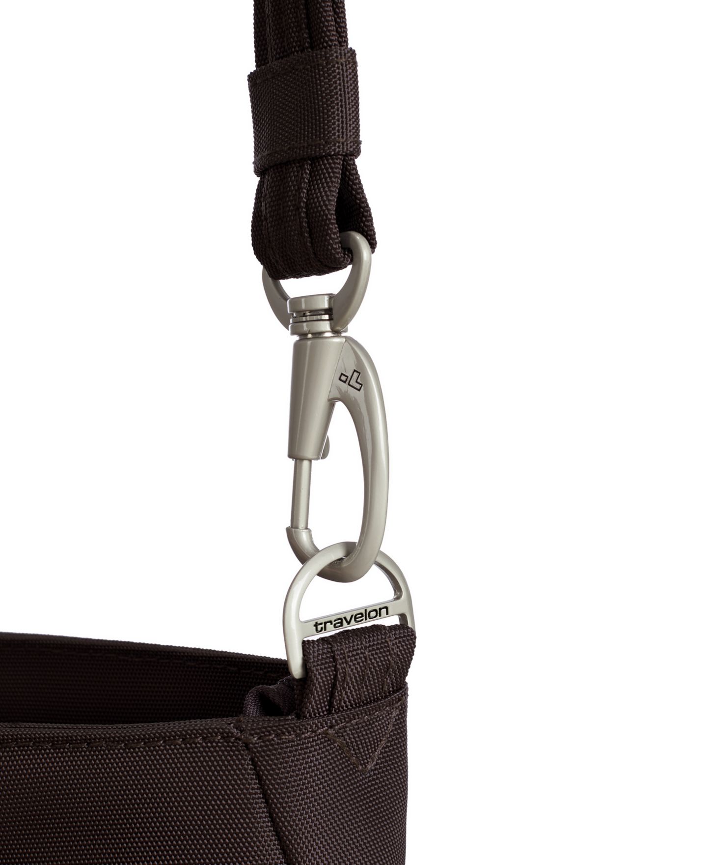 Сумка Travelon Anti-Theft Classic Mini Shoulder, цвет: Чёрный — фото 5