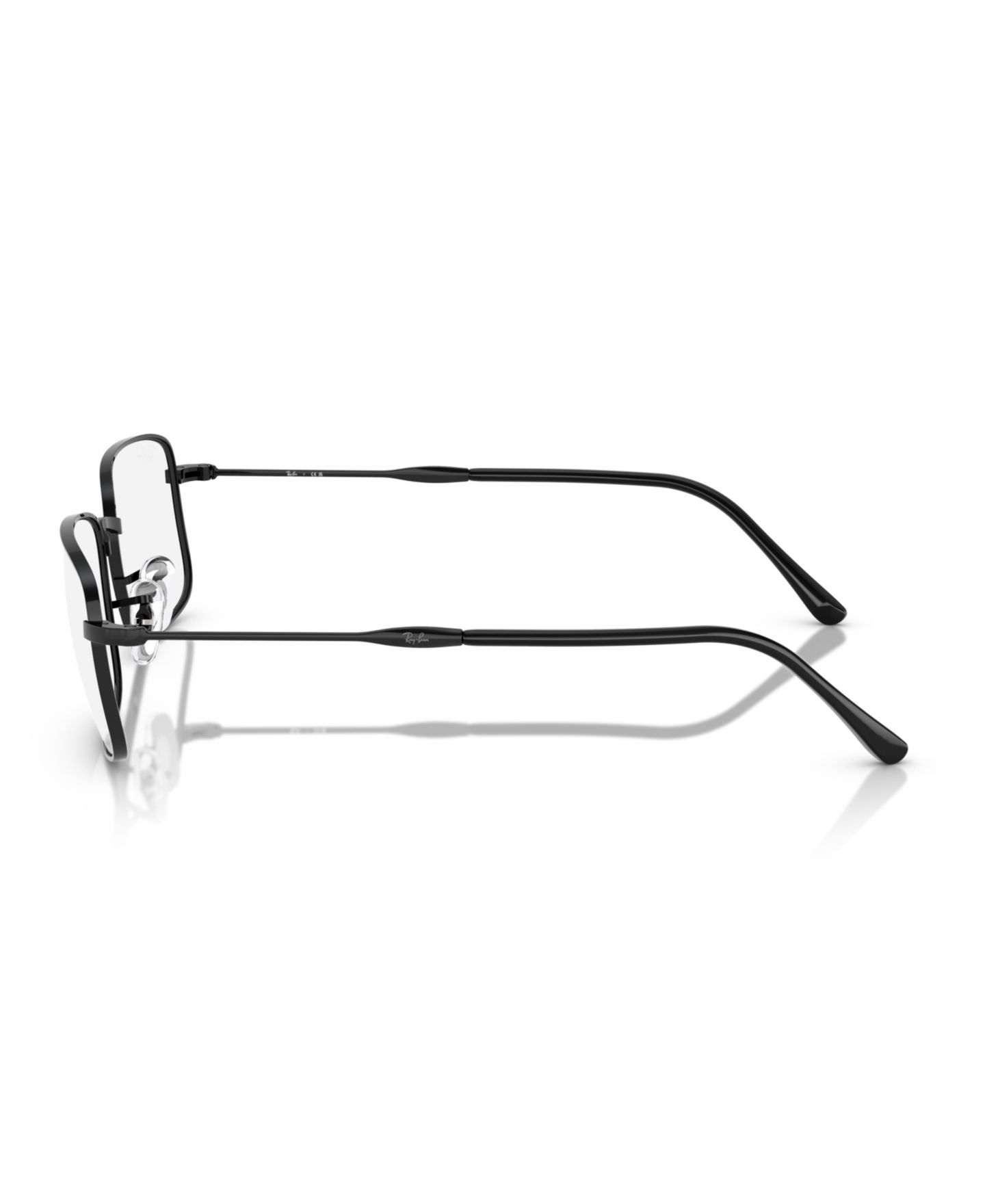 Очки Ray-Ban Irregular Unisex Eyeglasses RB3746V, цвет: Чёрный — фото 3