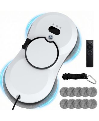 Window Cleaning Robot – 5600Pa Suction, Auto/Manual Spray Safety Rope