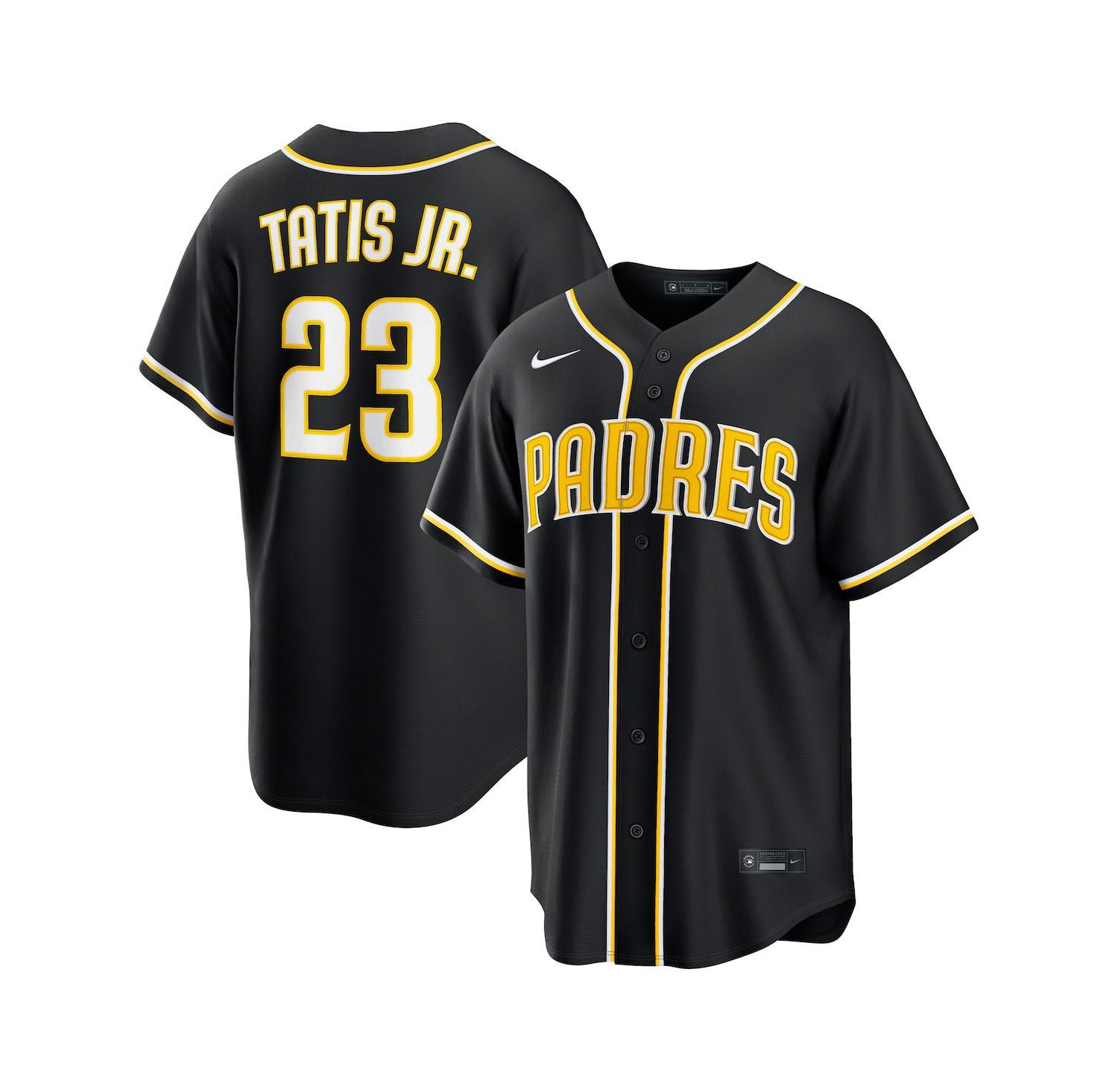 Men's Fernando Tatis Jr. Black San Diego Padres 2026 Replica Fashion Jersey
