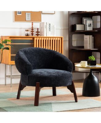 25.98'' Upholstered Fabric Accent Chairs Armchair