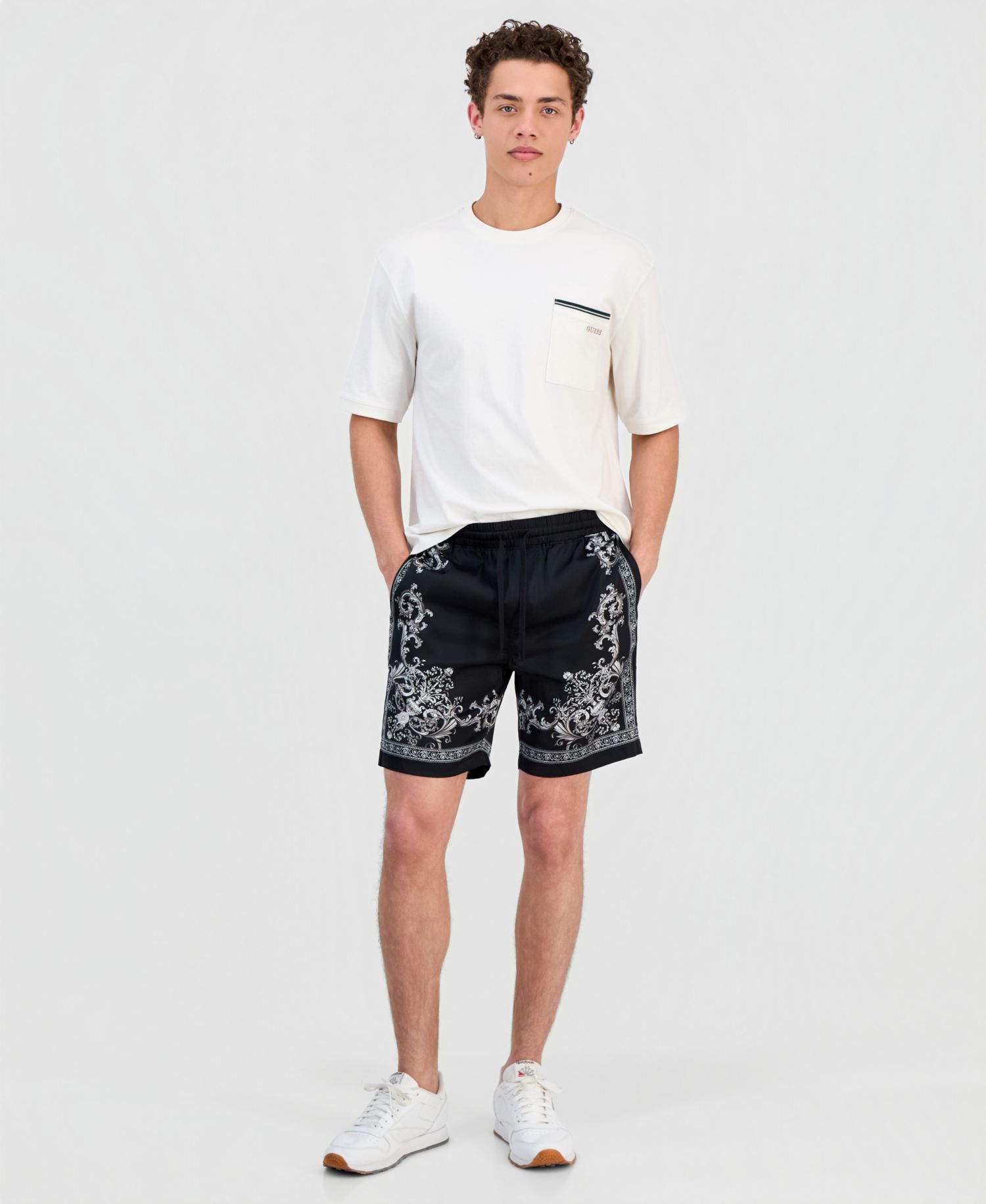 Men's Regal Medallion Charm Shorts