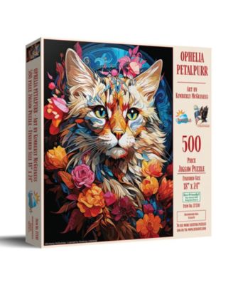 Ophelia Petalpurr 500 piece Jigsaw Puzzle for Adults