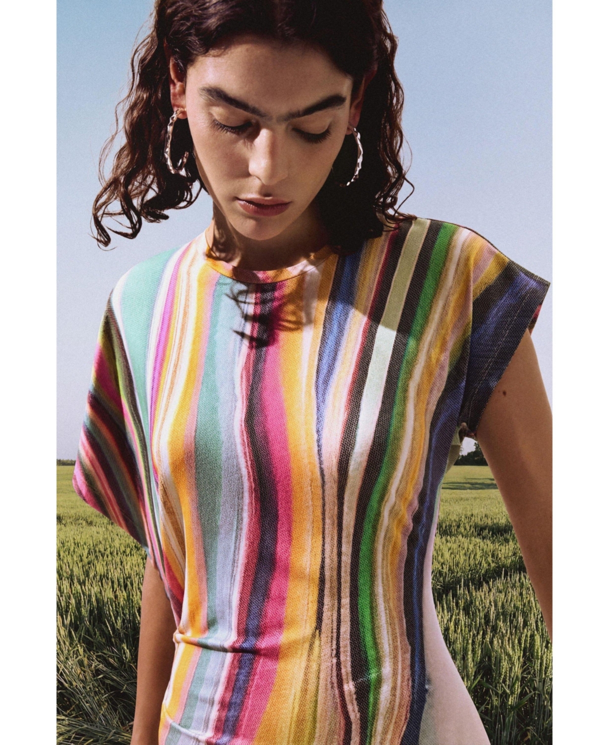 Desigual Women's Long wave dress