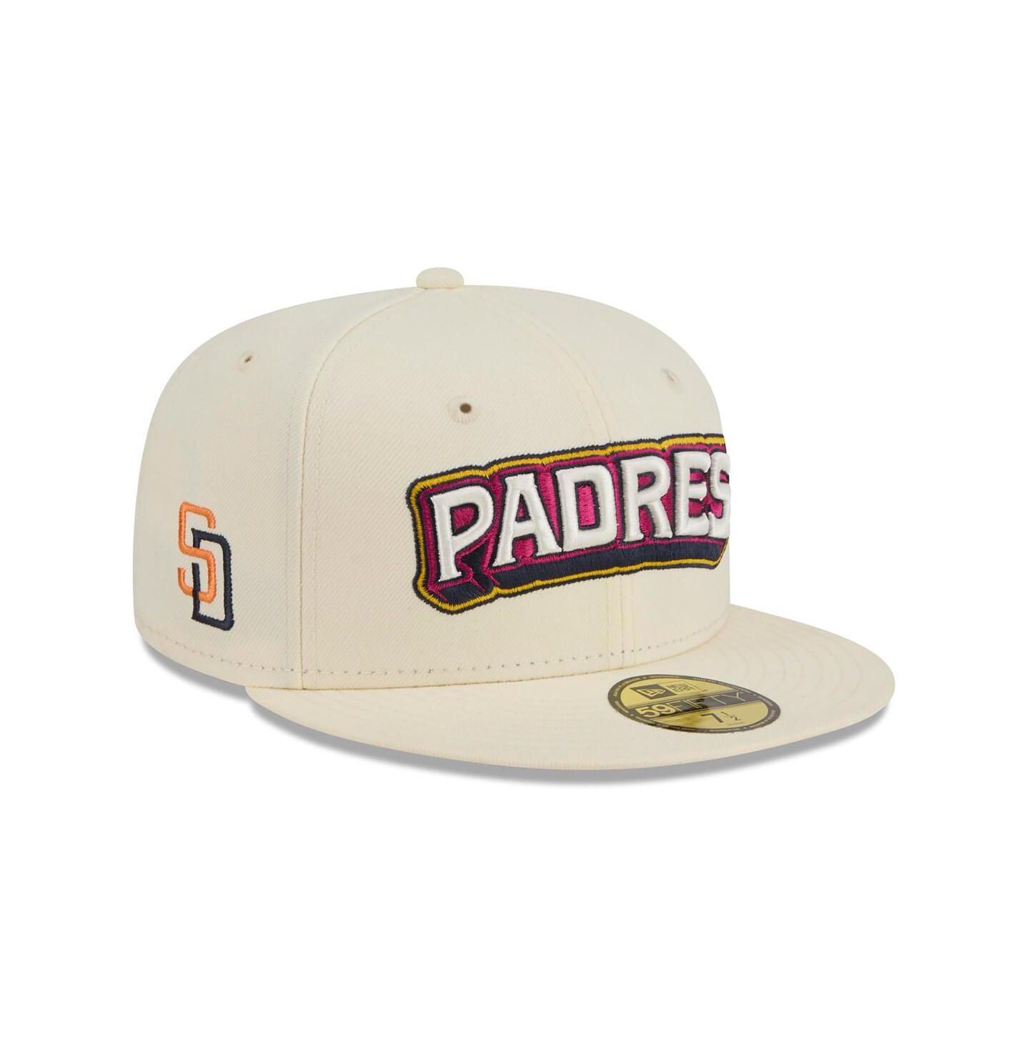 Мужская кепка New Era Cream San Diego Padres 2026 City Connect 59FIFTY Fitted Hat — фото 1