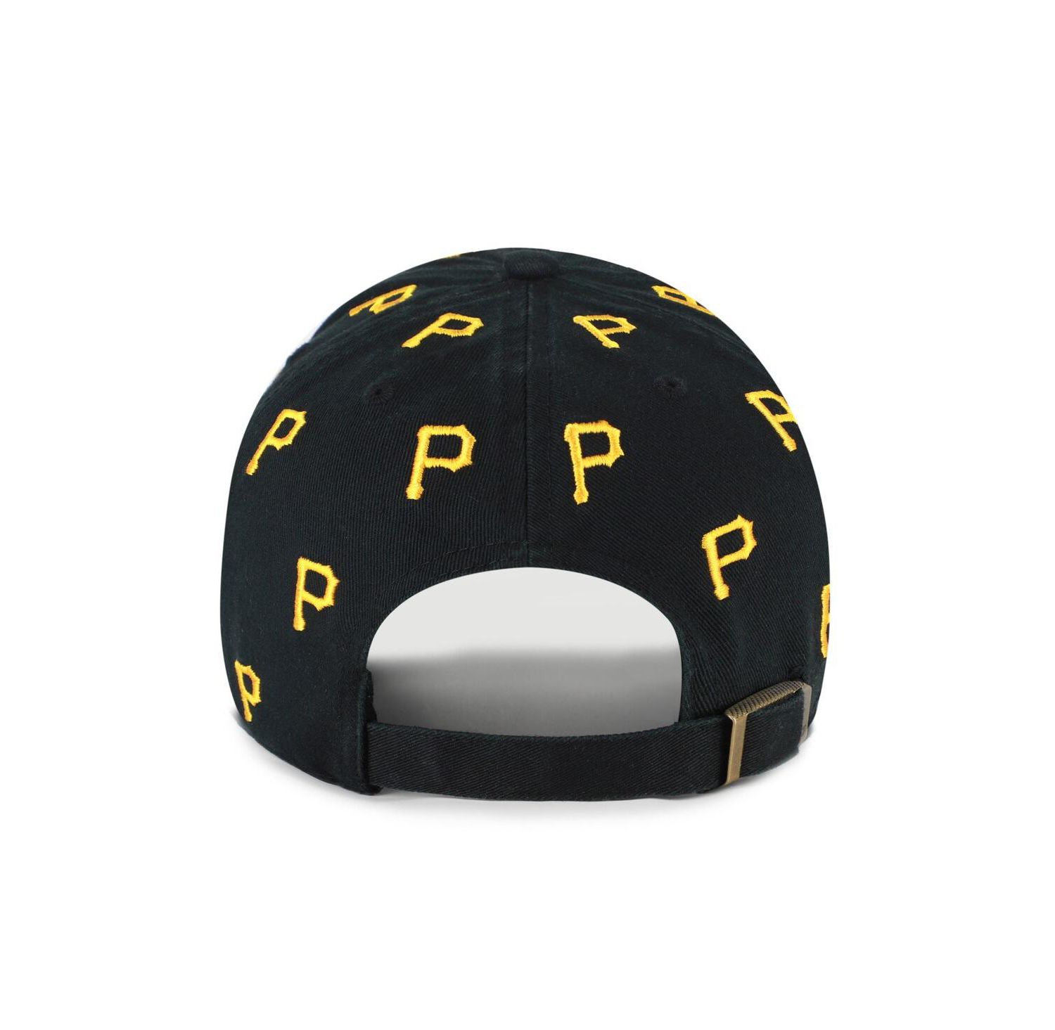 Women's Black Pittsburgh Pirates Confetti Clean Up Adjustable Hat