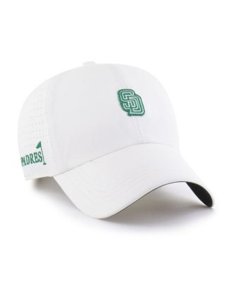 Men's White San Diego Padres Elevated Greens Clean Up Adjustable Hat