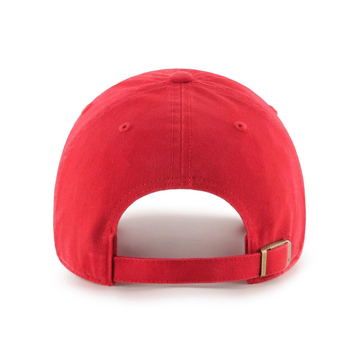 Men's Red USMNT Crest Clean Up Adjustable Hat