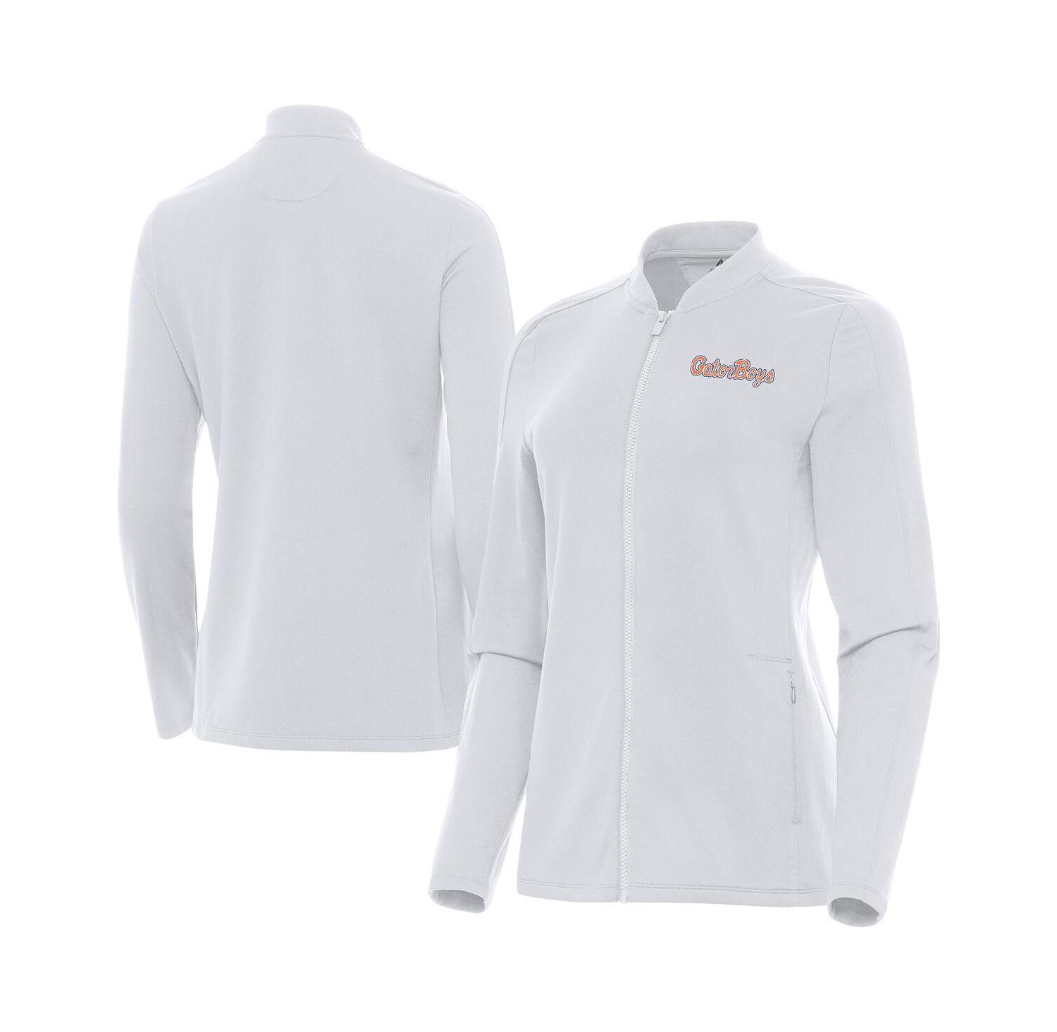 Women's White Florida Gators GatorBoys Continual Full-Zip Jacket