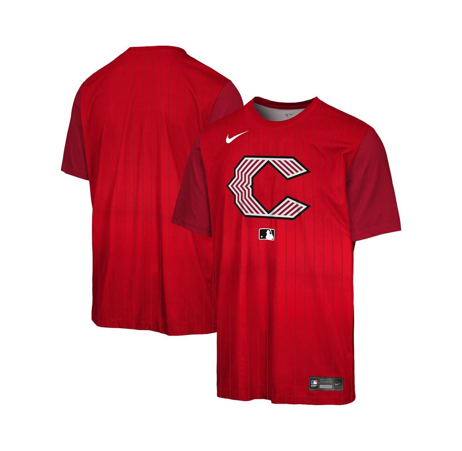 Big Boys and Girls Red Cincinnati Reds 2026 City Connect Authentic Collection Velocity Dri-FIT T-Shirt