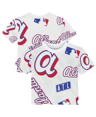 Baby Boys and Girls White Atlanta Braves 2026 City Connect Game Day T-Shirt