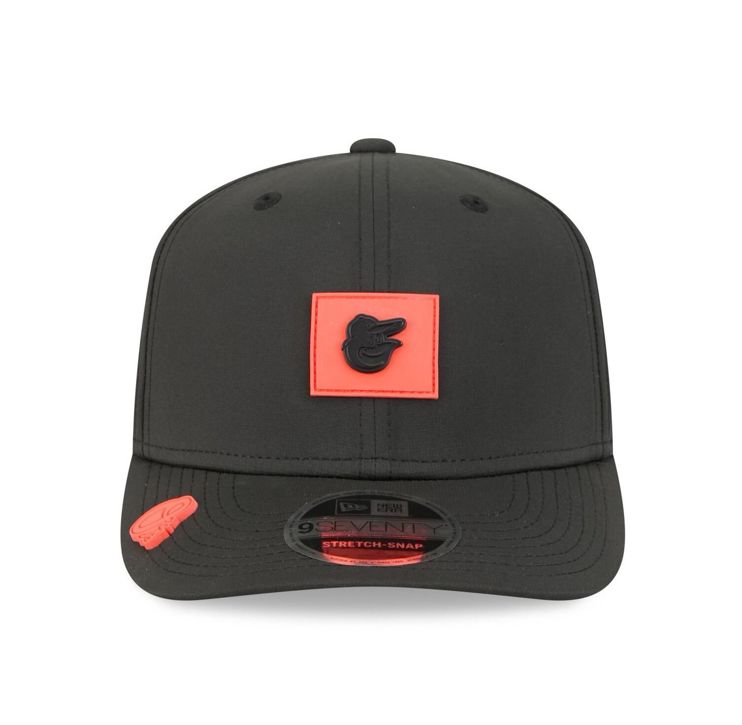 Men's Black Baltimore Orioles 2026 Clubhouse 9SEVENTY Adjustable Hat