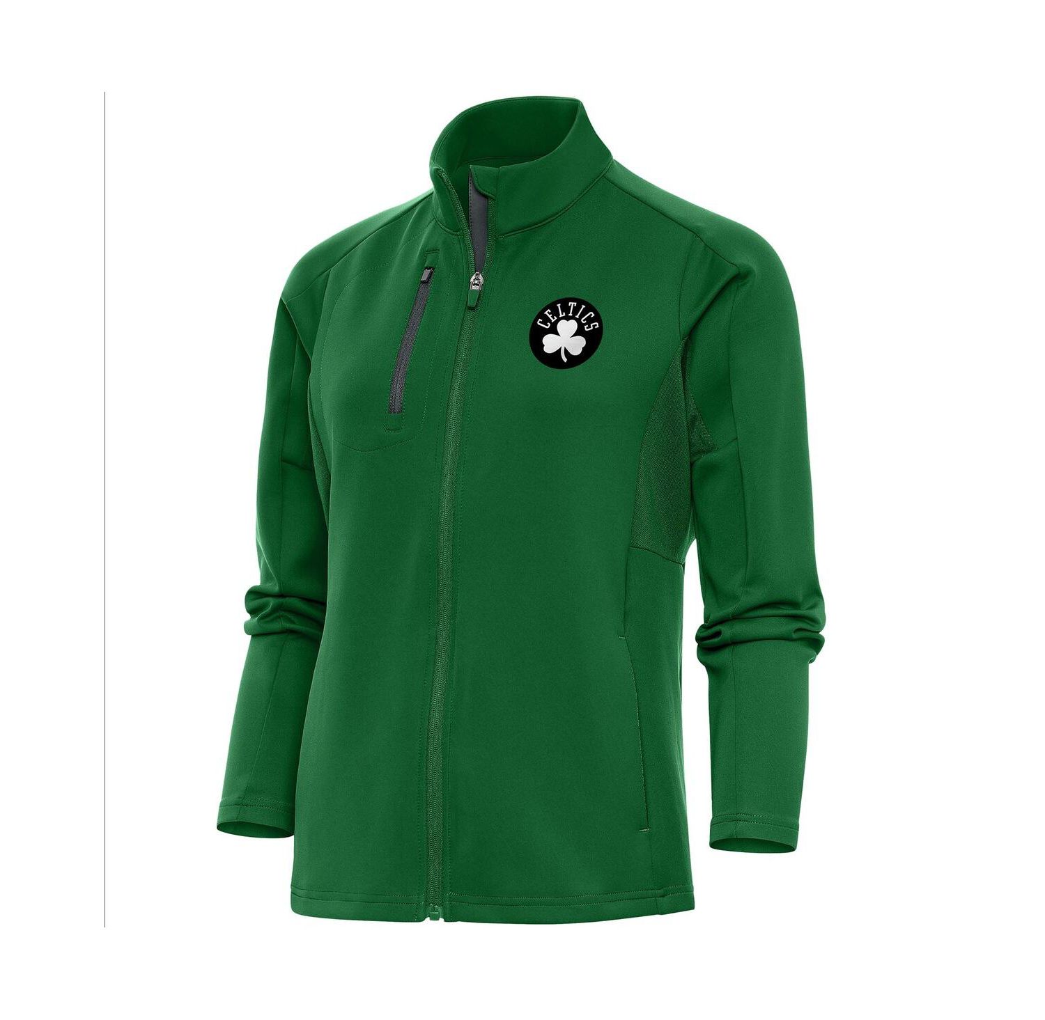 Women's Kelly Green Boston Celtics Brushed Metallic Generation Full-Zip Jacket