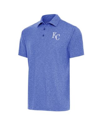 Men's Heather Royal Kansas City Royals Par Polo Shirt
