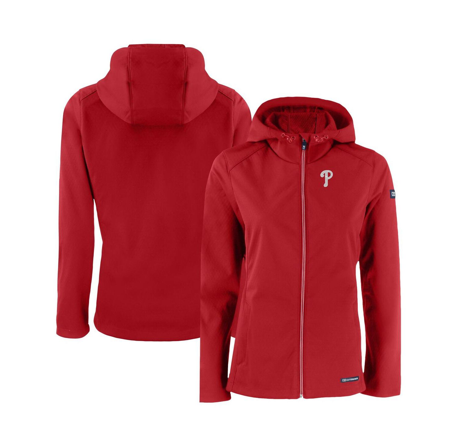 Women's Red Philadelphia Phillies Evoke Eco Softshell Full-Zip Jacket