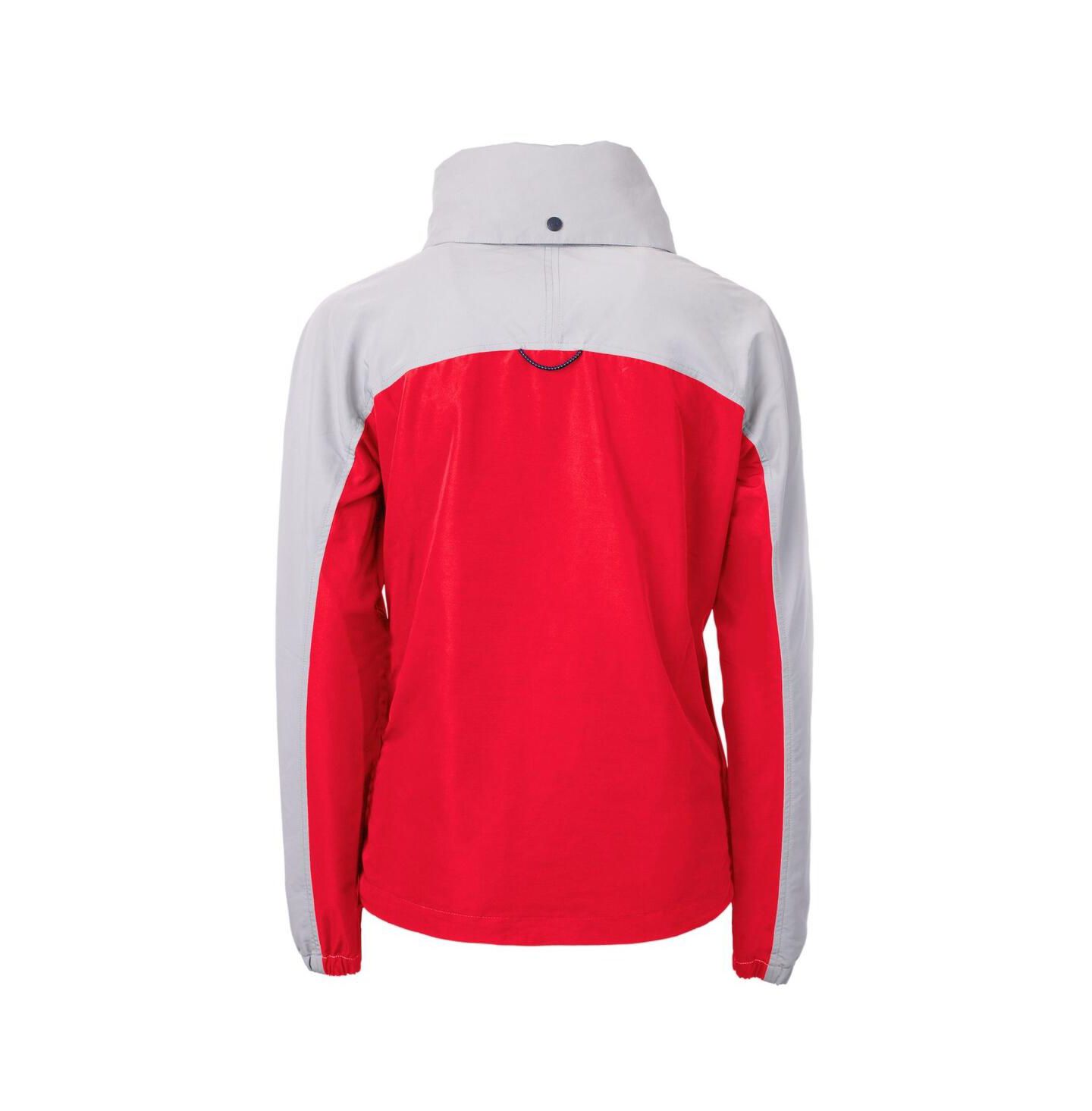 Женская куртка Cutter & Buck Red Philadelphia Phillies Charter Eco Half-Zip Anorak — фото 2