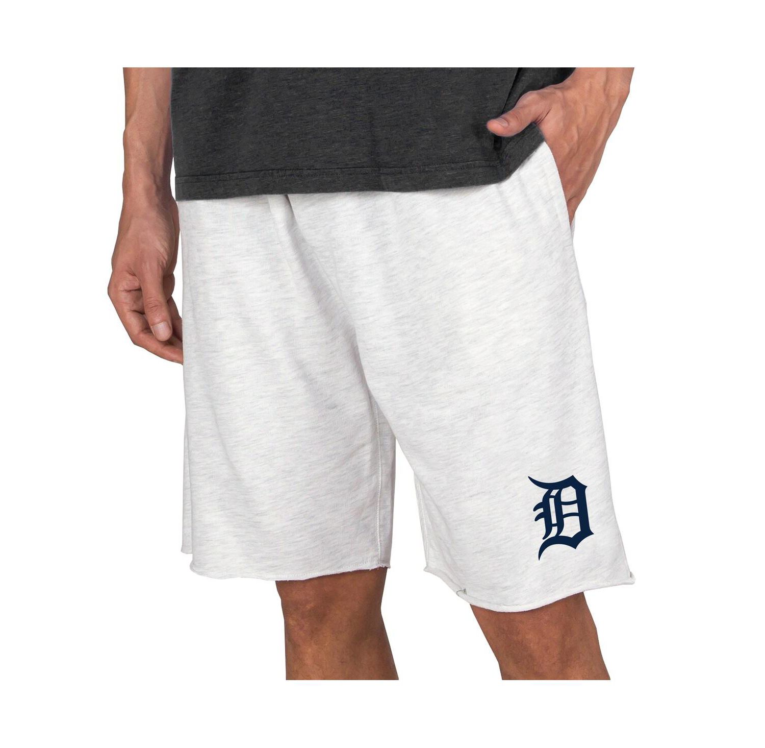 Men's Oatmeal Detroit Tigers Mainstream Terry Tri-Blend Shorts
