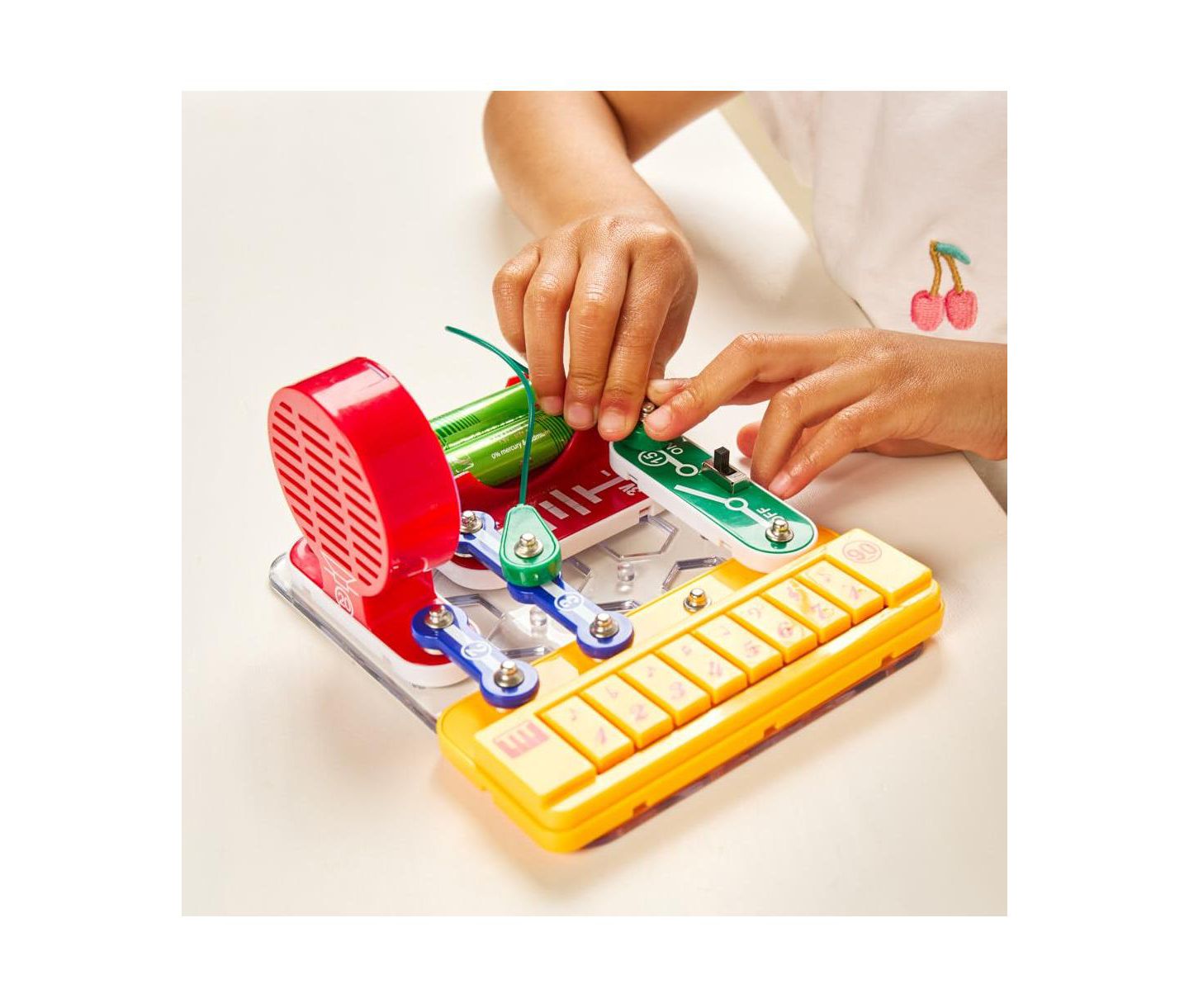 Детские игрушки MINILAND Electrofun Music Keyboard, цвет: Разноцветный — фото 3