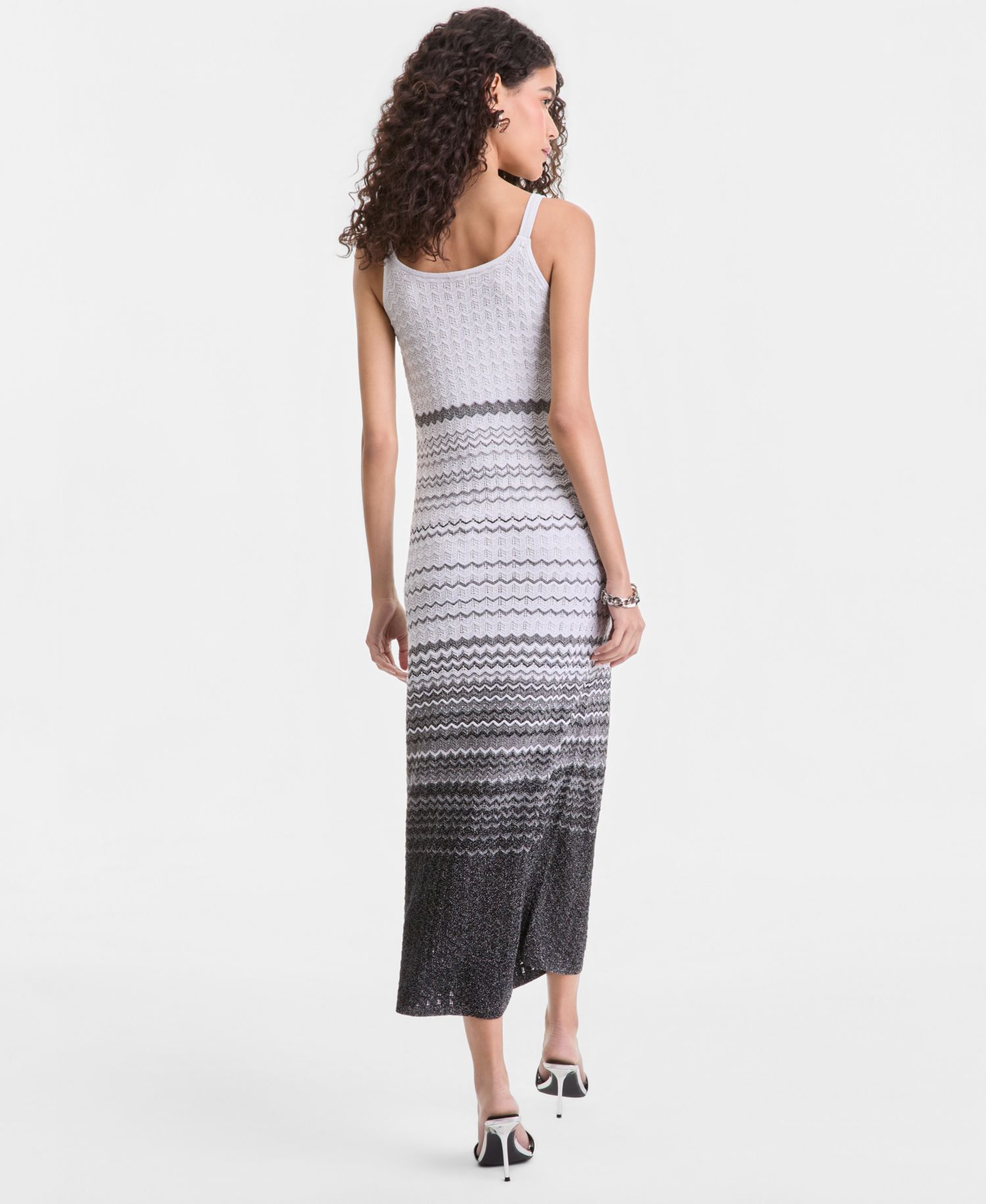 Women's Ombr&eacute; Stripe Sweater Dress
