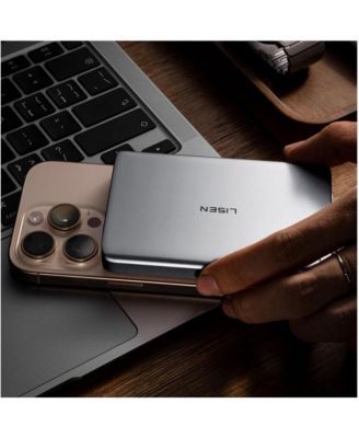 MagSafe Portable Charger 10000mAh, Ultra Slim Magnetic Wireless Power Bank, 15W Fast Charging Battery Pack for iPhone 17/16/15/14/13