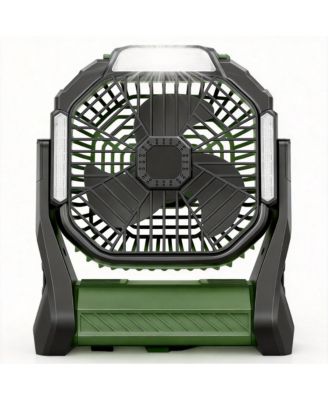 Portable Rechargeable Fan LED Lantern USB Outdoor Camping Emergency 20000mAh