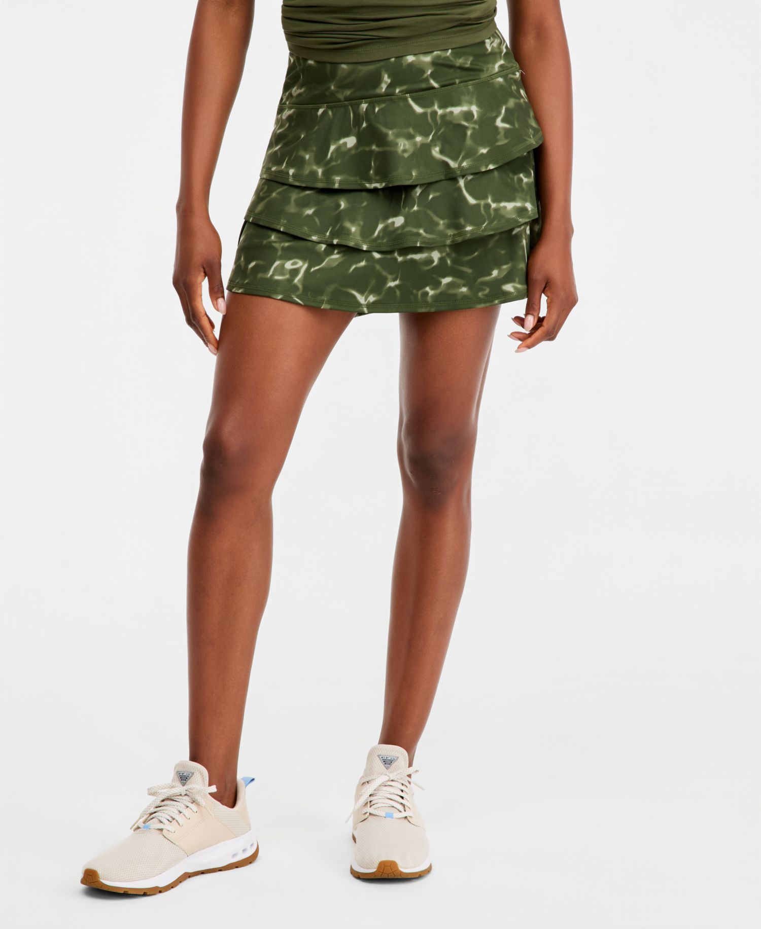 Women's Compression Flounce Skort