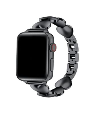 Posh Tech Aphrodite Heart Stainless Steel Band for Apple Watch - Black 30$