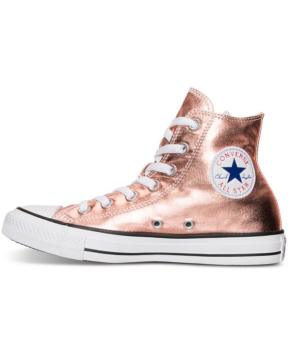 metallic chuck taylors