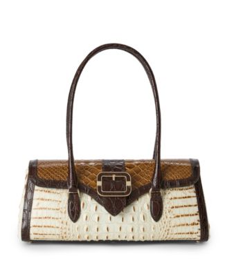 Dayan Rambla Medium Leather Satchel Handbag